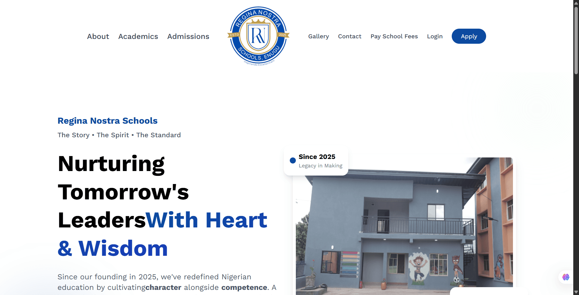 ReginaNostra School Management System